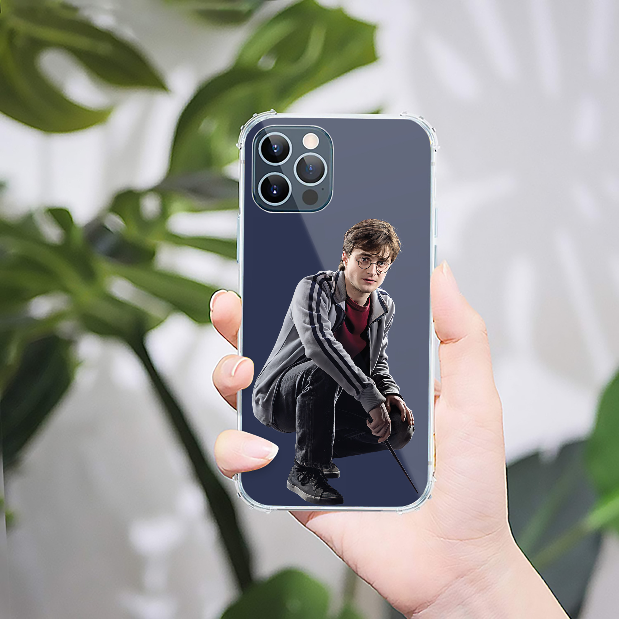 （画像用） Harry Potter ハリー・ポッターシリーズ 【iPhone 12シリーズ対応】透明スマホケース（クリアソフトケース）